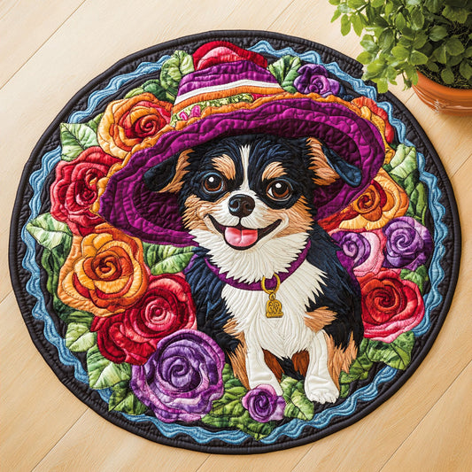 Mexico Chihuahua CW2507041CL Quilted Round Mat