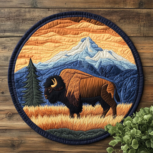 Wild Dream CW2105325CL Quilted Round Mat