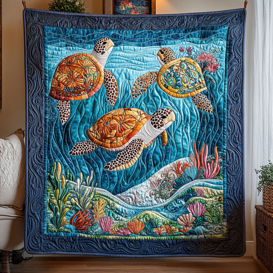 Brilliant Seabed CQ1206006CL Quilt