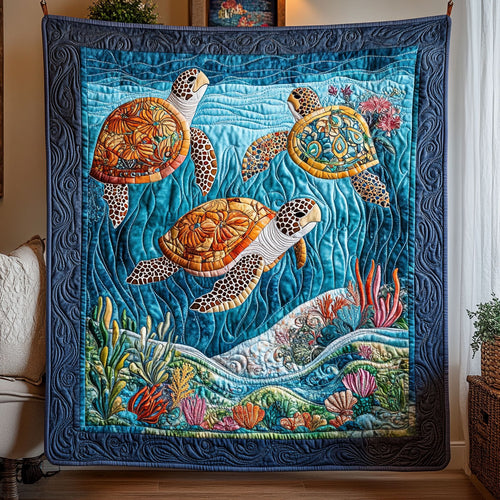 Brilliant Seabed CQ1206006CL Quilt