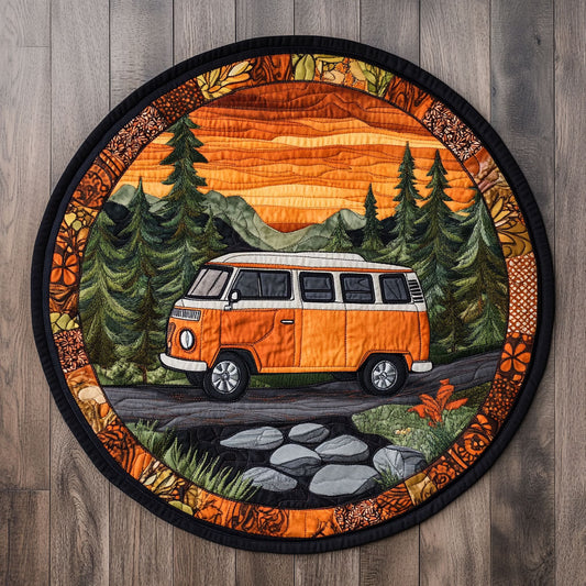 Wilderness Warmth CM2705006CL Quilted Round Mat