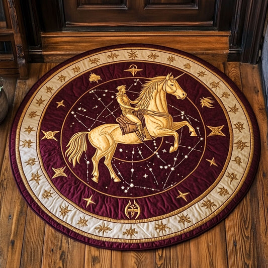 Sagittarius CP1707036CL Quilted Round Mat