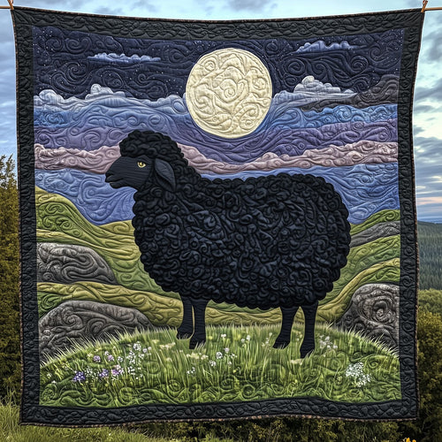 Black Sheep Under Moon LT1609026CL Quilt
