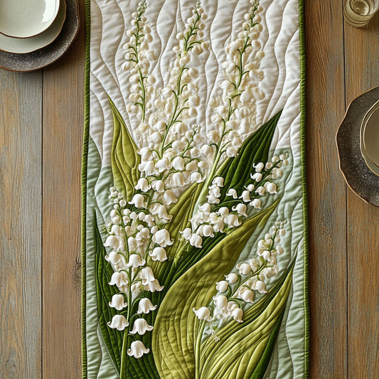 Lily Garden CW1805039CL Quilted Table Runner