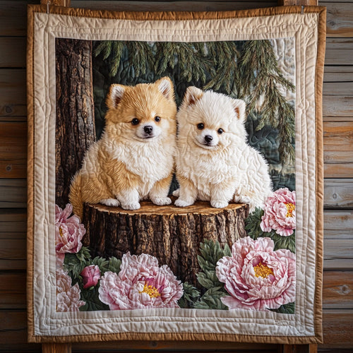 Pom Pom Couple CP2205049CL Quilt