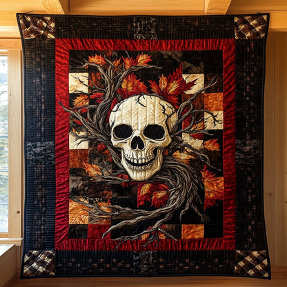 Bonefire Skull WN2208014CL Quilt