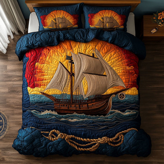 Harbor Sunset CP0609099CL Duvet Cover Set