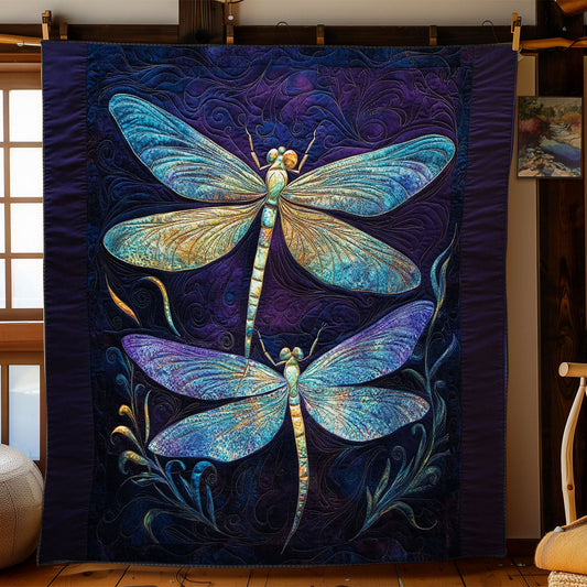 Couple Dragonfly WY2103031CL Quilt