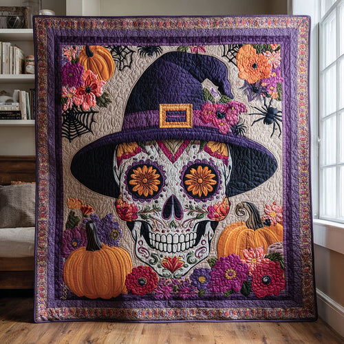 Petal Skull CW2008035CL Quilt