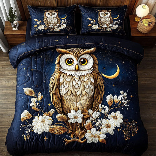 Golden Feathers Dreamscape WX0407028CL Duvet Cover Set