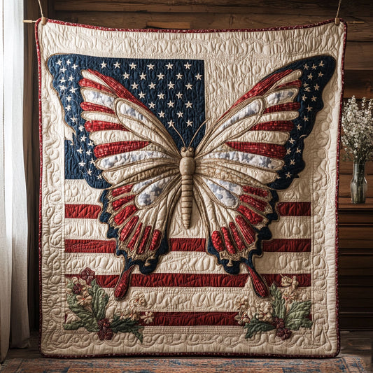 Patriotic Butterfly CW1806037CL Quilt