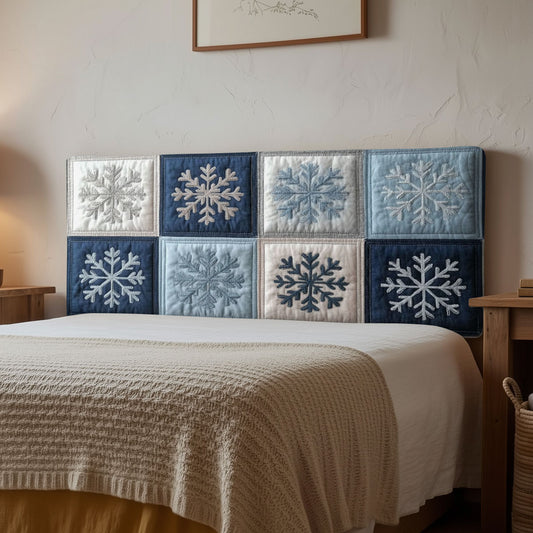 Snowfall Calm CP2912051CL Quilted Headboard Slipcover