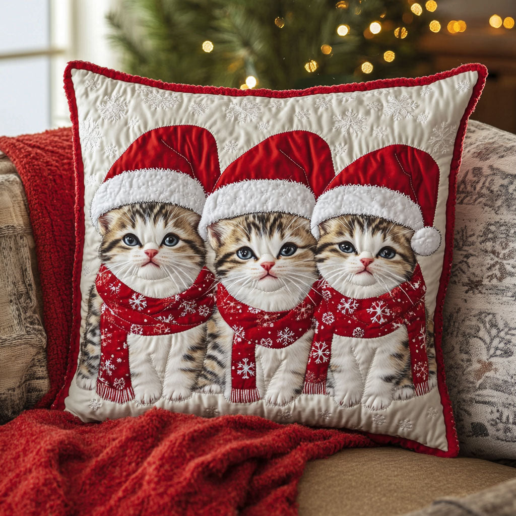 Frosty Friends CW0110065CL Quilt Pillow Case