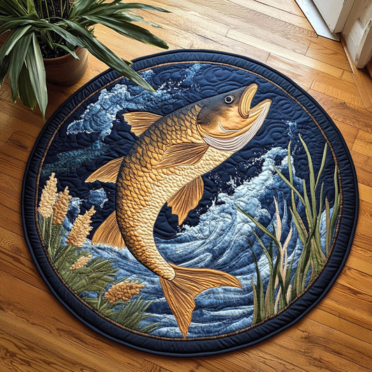 Fishing CW2105342CL Quilted Round Mat