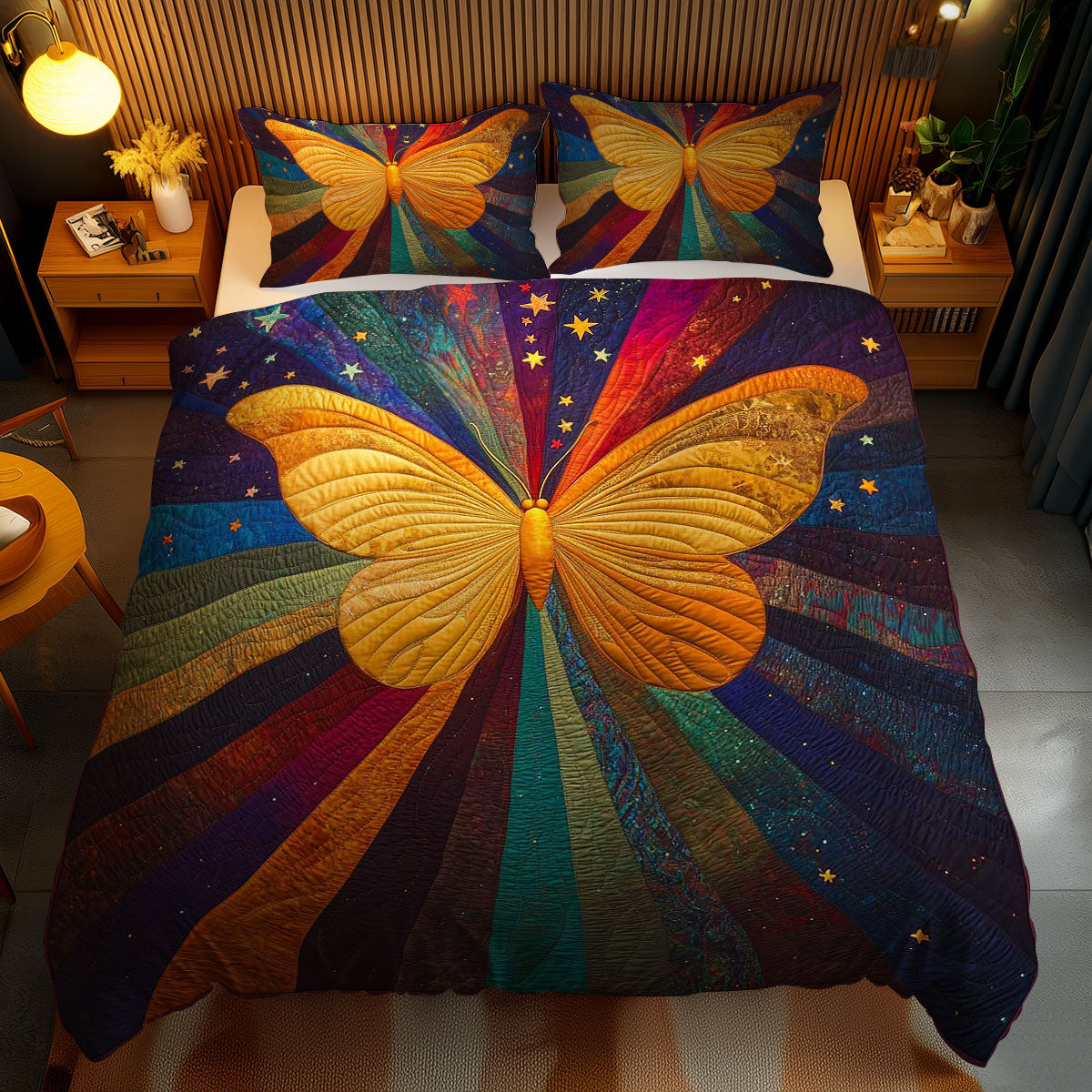 Starlight Butterfly WN3012080CL Duvet Cover Set