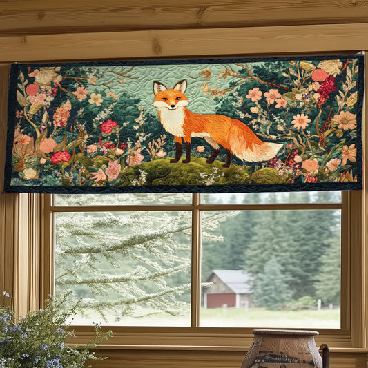 Glorious Fox WY3005051CL Quilted Valance