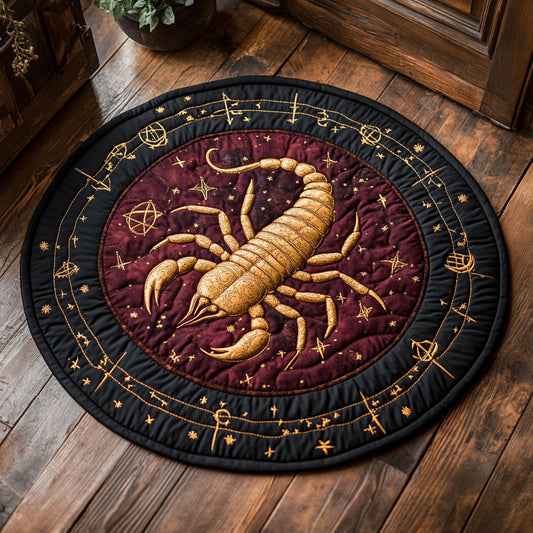 Scorpion CP1707031CL Quilted Round Mat