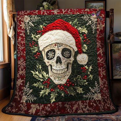 Holly Jolly Skull WN1311014CL Quilt