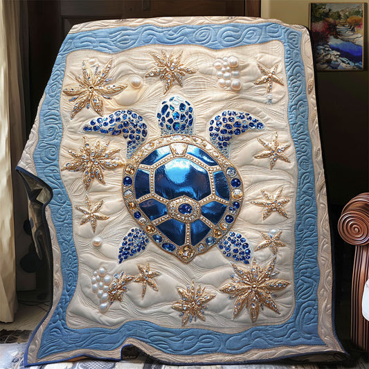 Royal Gemstone Turtle WY2702113CL Quilt
