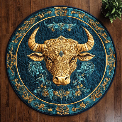 Spirit of the Plains CM2904014CL Quilted Round Mat