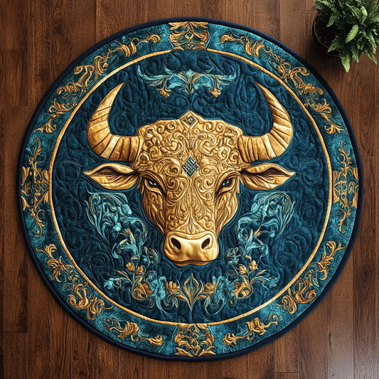 Spirit of the Plains CM2904014CL Quilted Round Mat