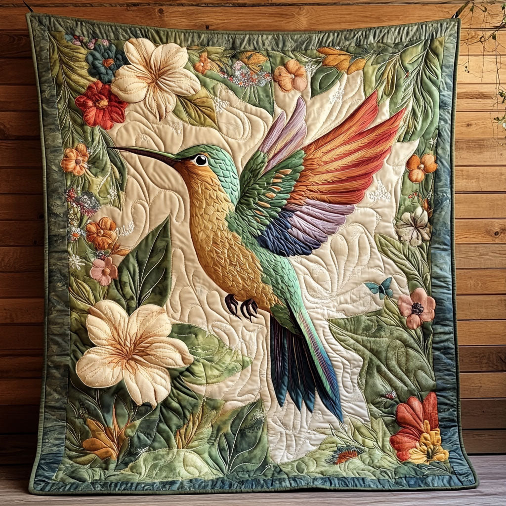 Hummingbird Garden CW0306022CL Quilt