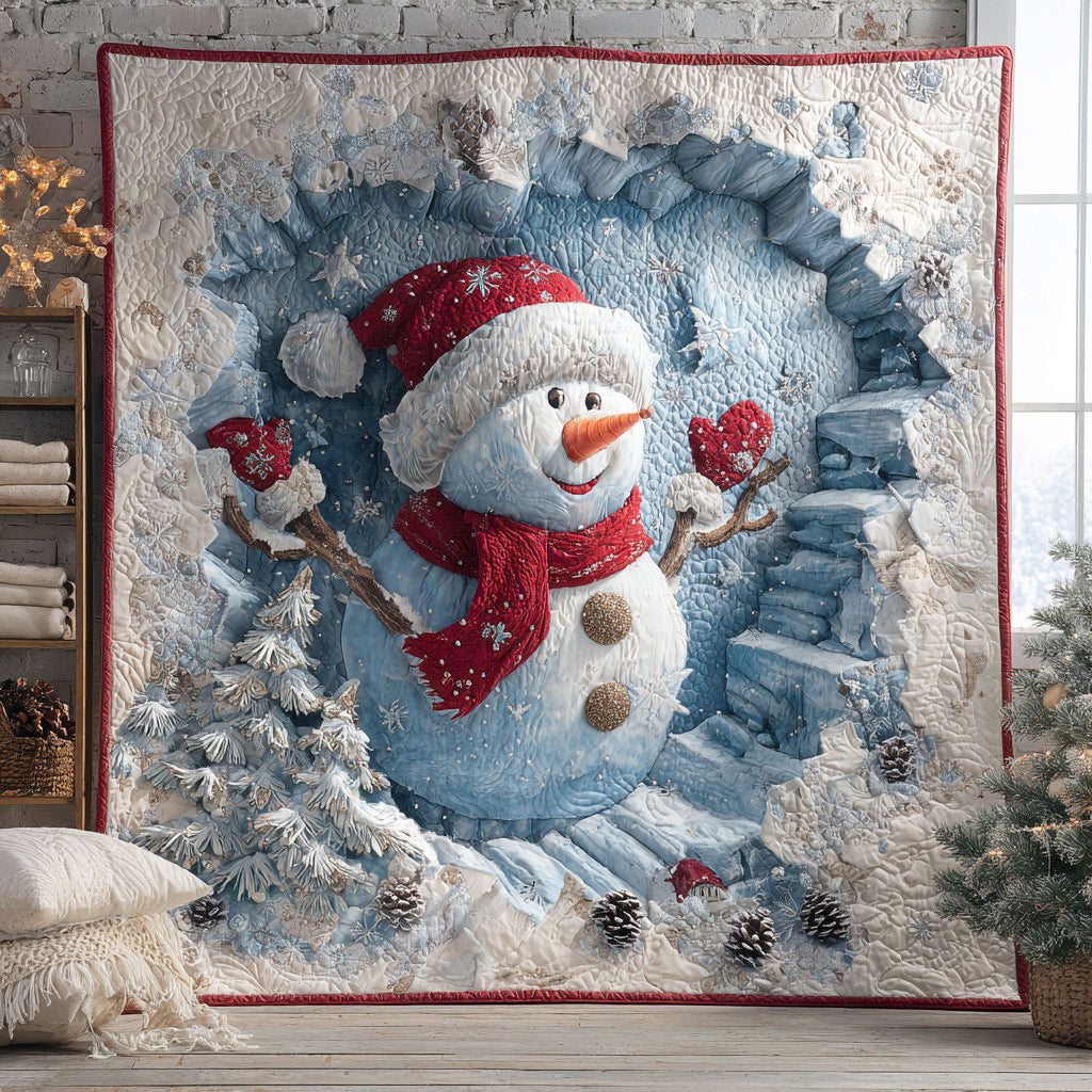 Snowman Dream CW1111052CL Quilt