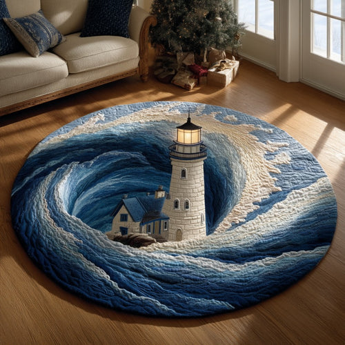 Lumalight XR2909010CL Quilted Round Mat