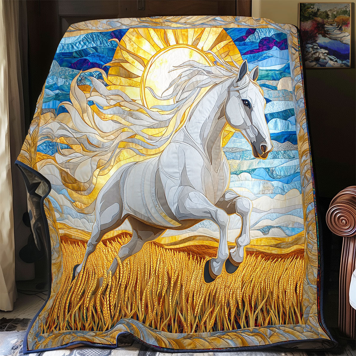 Running Horse WX0805030CL Quilt