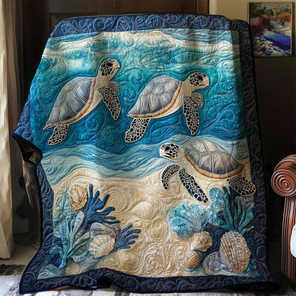 Sea Turtle WJ0301014CL Quilt