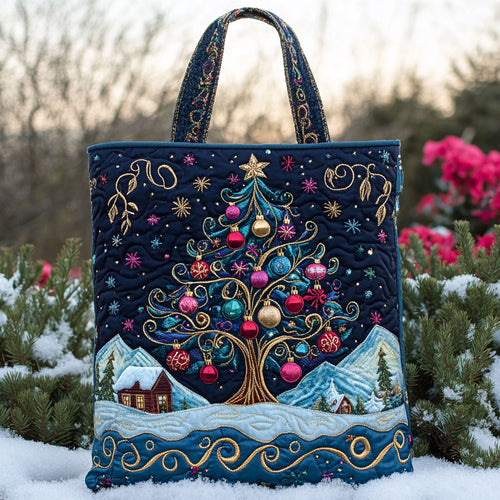 Tree Glow CW1211081CL Quilted Tote Bag