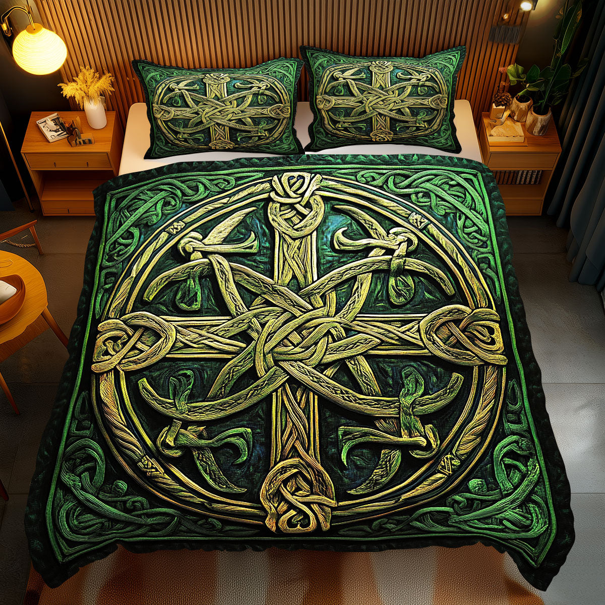 Celtic Cross WU2612008CL Duvet Cover Set