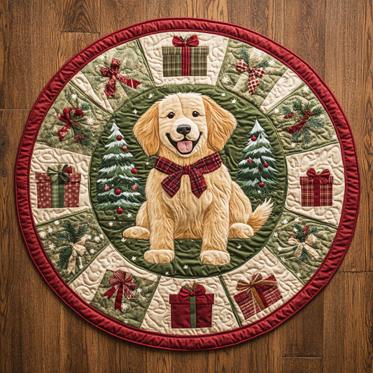 Golden Gift CW2108006CL Quilted Round Mat