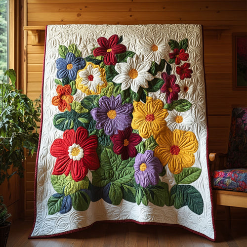 Flower Garden CW2404012CL Quilt