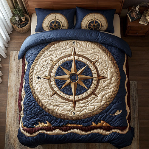 Navy Compass CP1109039CL Duvet Cover Set