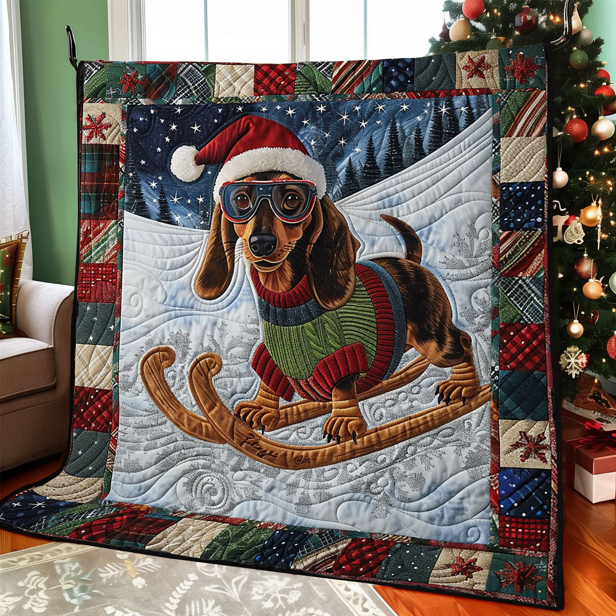 Merry Hound CP1211005CL Quilt