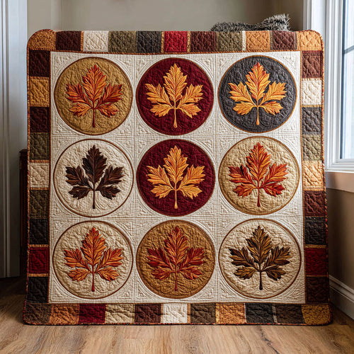 Autumn Leaf Symphony CW1308040CL Quilt