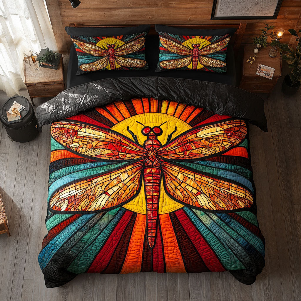 Dragonfly Glow CW2108019CL Duvet Cover Set
