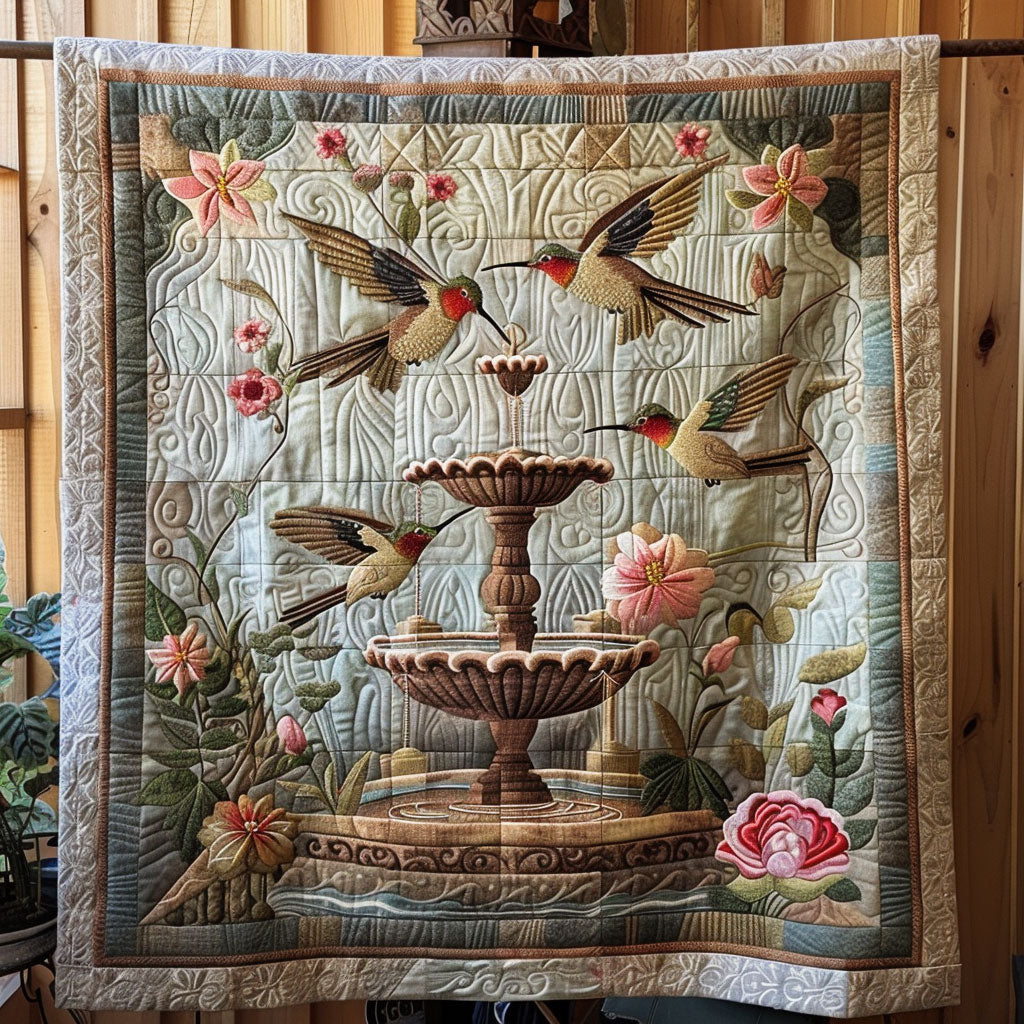 Petals And Cascades CP1505021CL Quilt