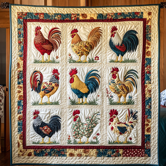 Feathered Homestead WY2708027CL Quilt