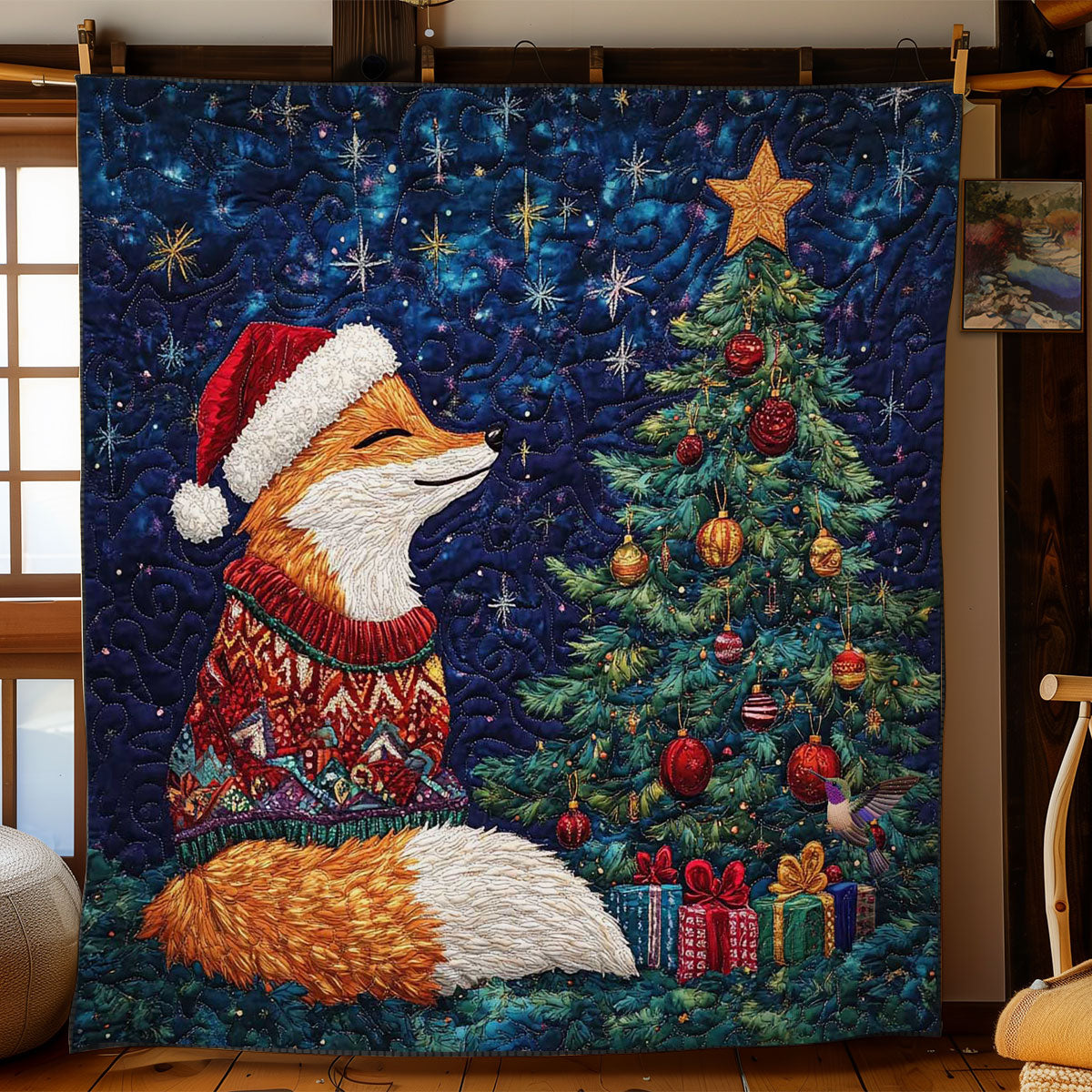 Festive Fox WN0711017CL Quilt