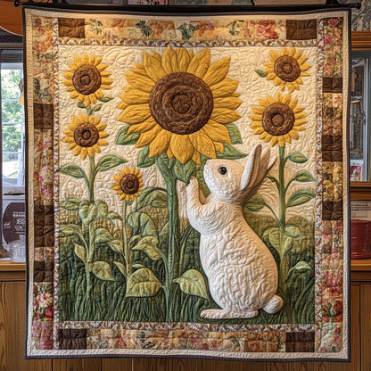 Bunny And Flower CP0606049CL Quilt
