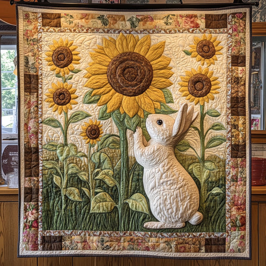 Bunny And Flower CP0606049CL Quilt