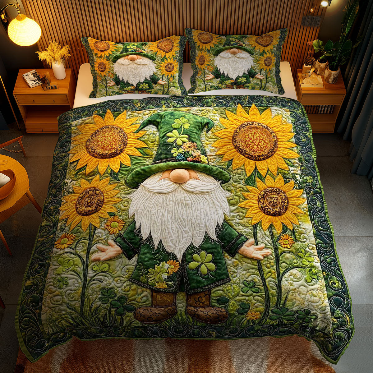 Green Gnome Glow WN3112060CL Duvet Cover Set