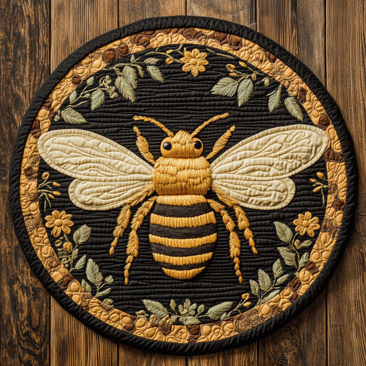 Queen’s Landing CP1706029CL Quilted Round Mat