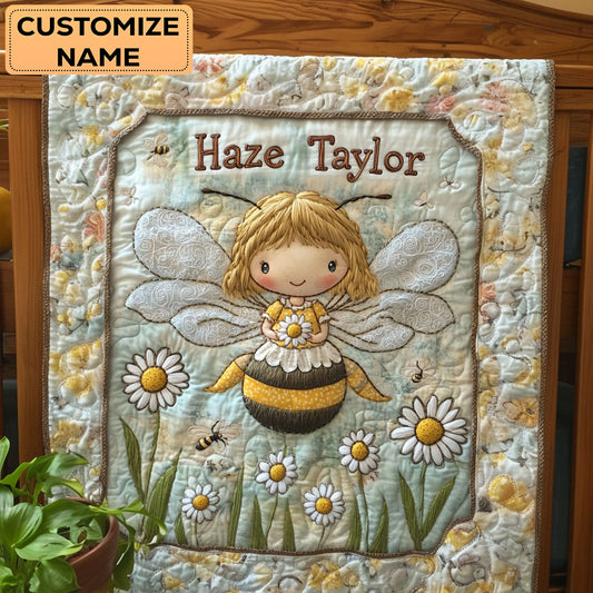 Sweet Buzzer WN2807120CL Personalized Baby Quilt