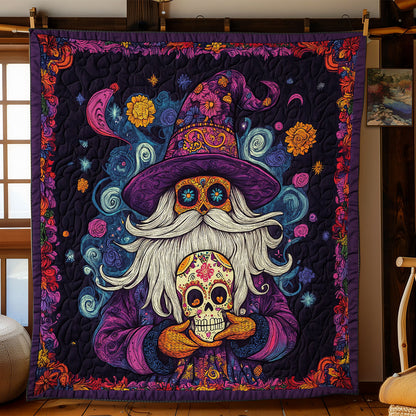 Mystic Gnome And Skull WY2712044CL Quilt