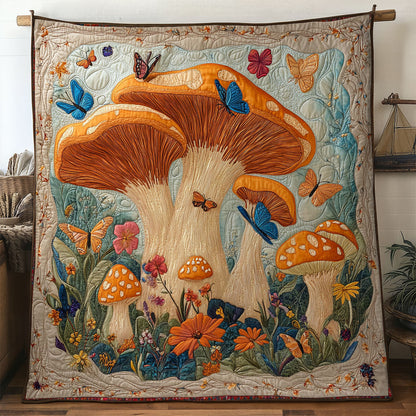 Enchanted Mushroom Grove WN2605024CL Quilt