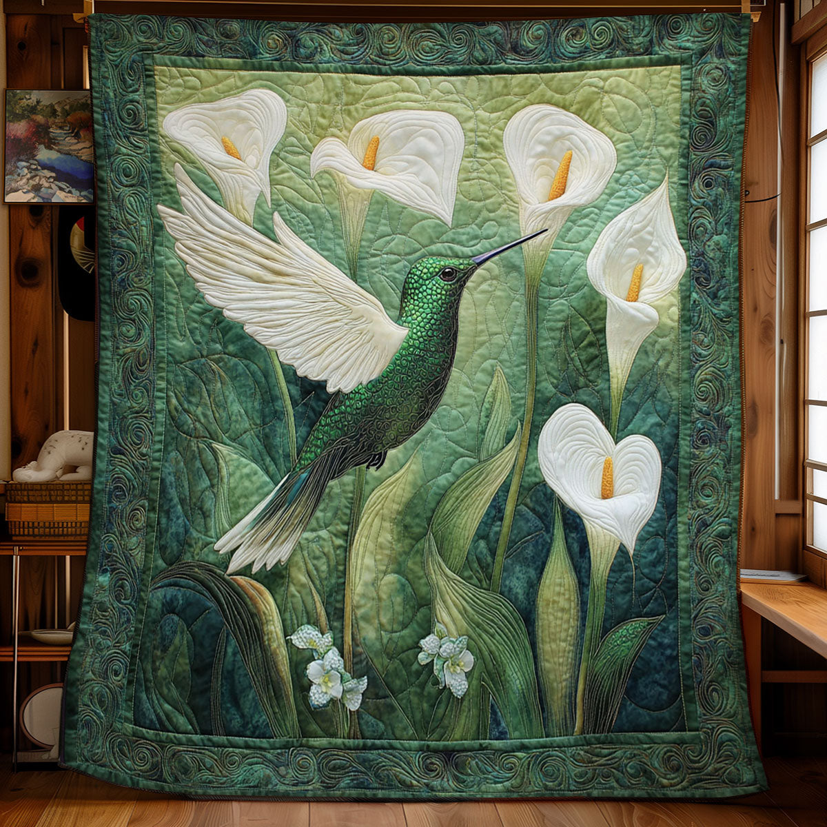 Wings And Calla WY2403046CL Quilt