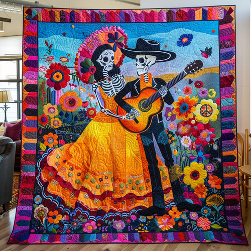 Day Of The Dead WJ0911011CL Quilt